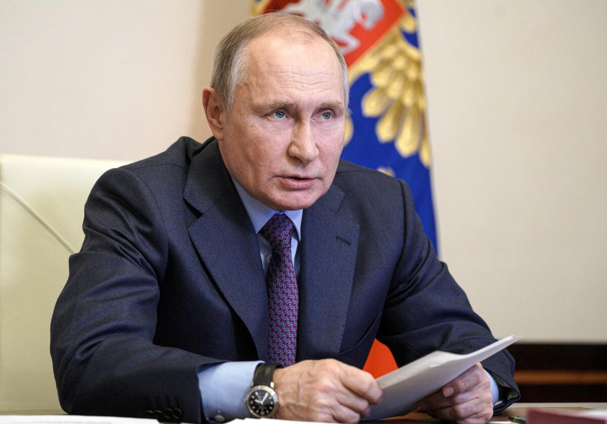 Russian President Vladimir Putin