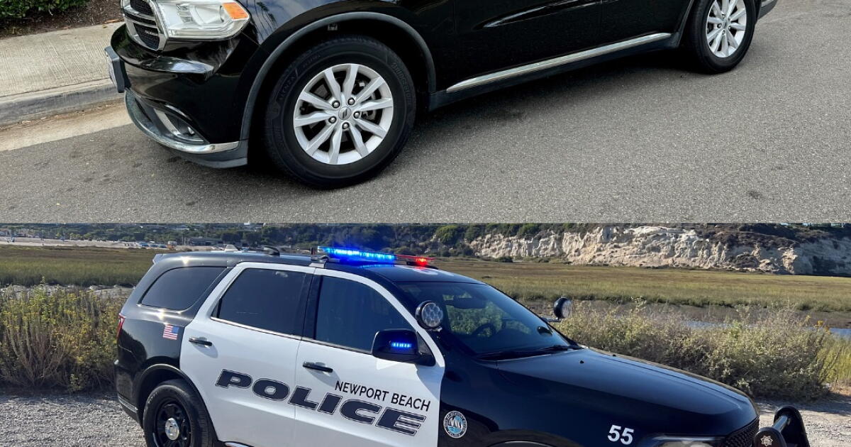 Nbpd Newport Beach Police Department unveils newest patrol vehicle - Los ...