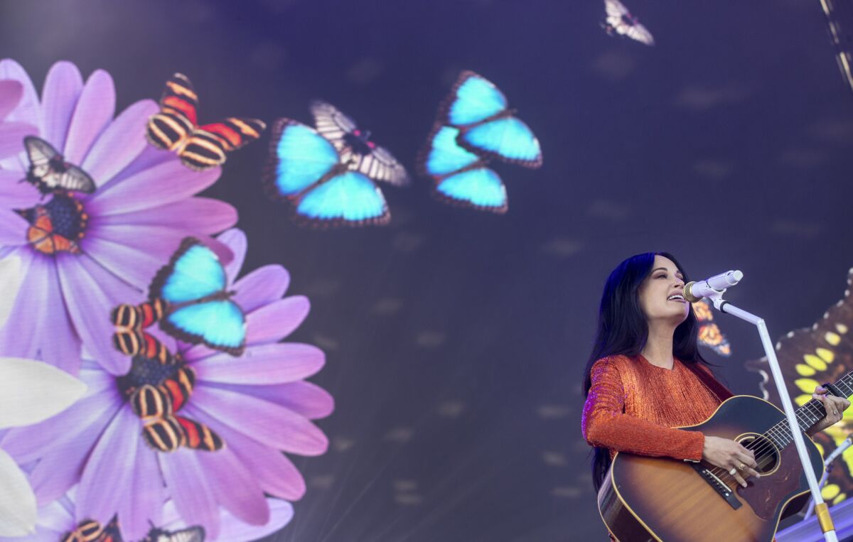 Kacey Musgraves performs Friday at the Coachella Valley Music and Arts Festival.
