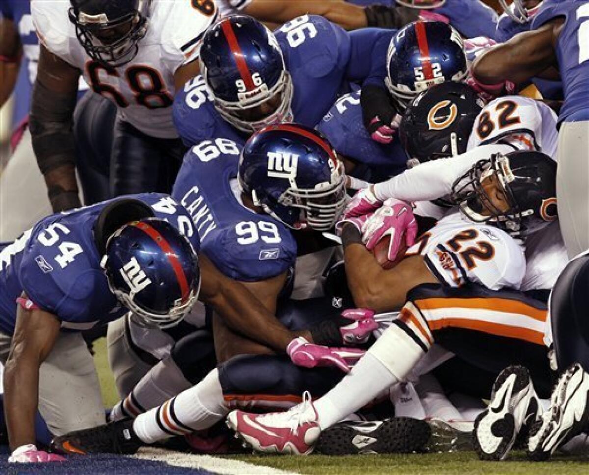 Big difference between 3-1 and 2-2 on line for Giants vs. Bears