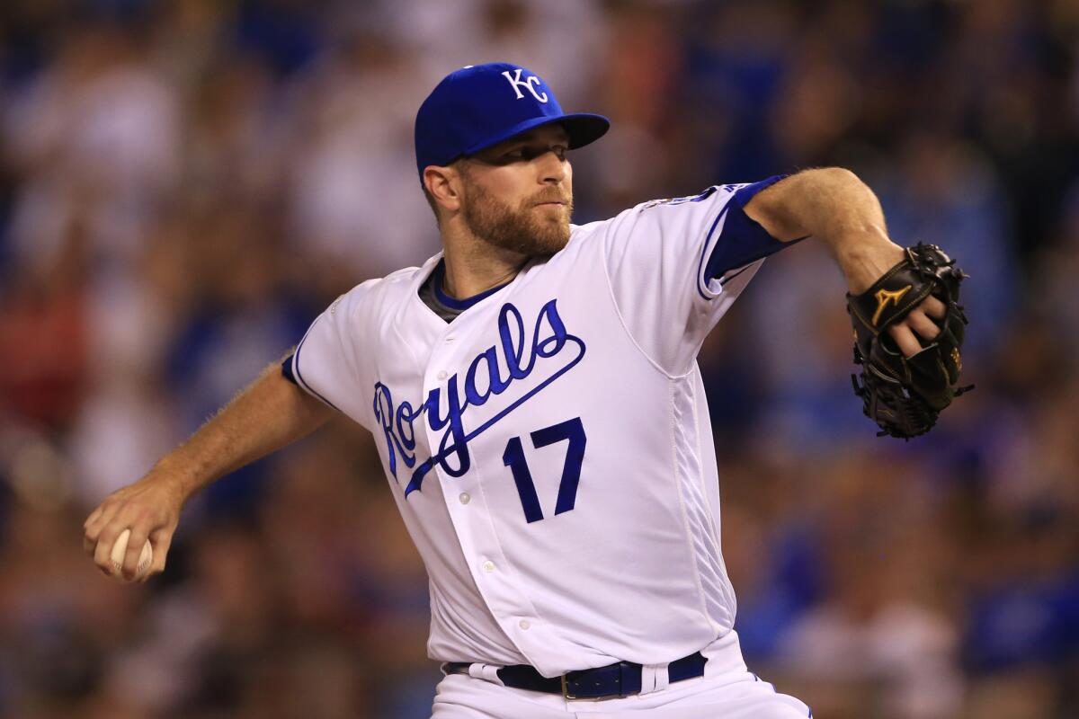 Royals closer Wade Davis is drawing trade interest from the Dodgers.