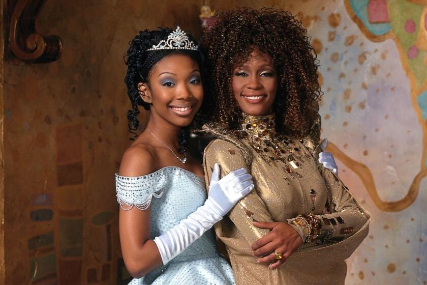 Brandy (Cinderella) and the late Whitney Houston  star in ABC's 'Rodgers & Hammerstein's Cinderella'