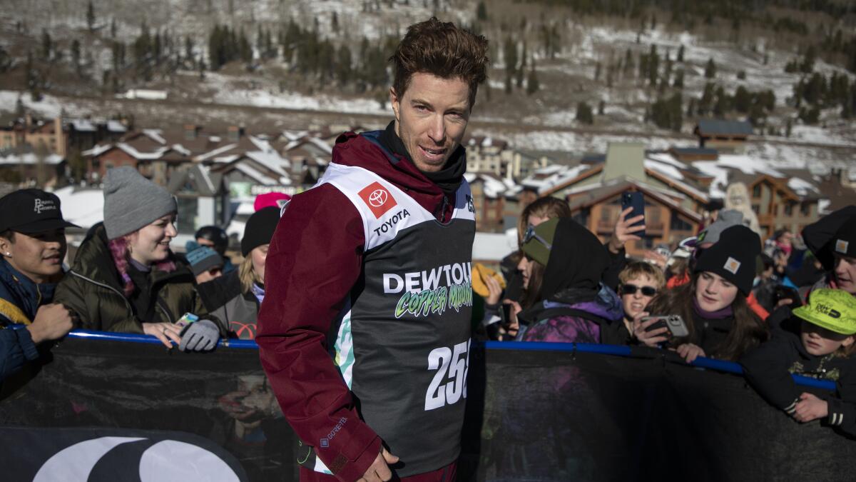 Shaun White chasing spot on fifth Olympic team at age 35 - The San Diego  Union-Tribune