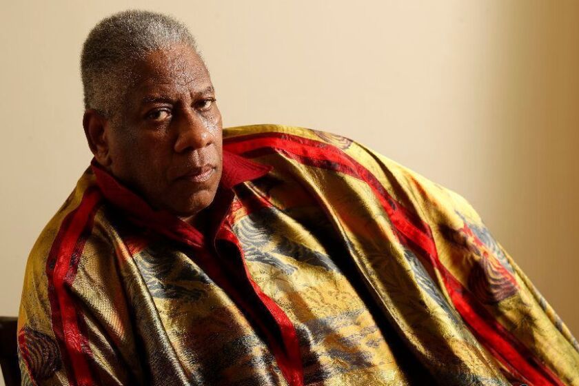 LOS ANGELES, CA-MAY 9, 2018: Fashion icon Andre Leon Talley is photographed at the Chateau Marmont in Hollywood on May 9, 2018. Talley is the subject of a new documentary, "The Gospel According to Andre Leon Talley." (Mel Melcon/Los Angeles Times)