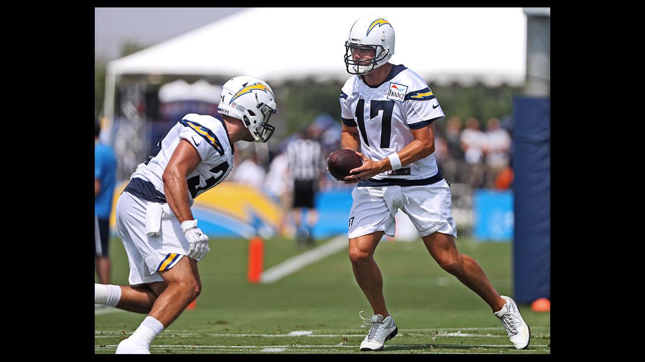 Photo Gallery: Local standout Davis makes good with the L.A. Chargers football team