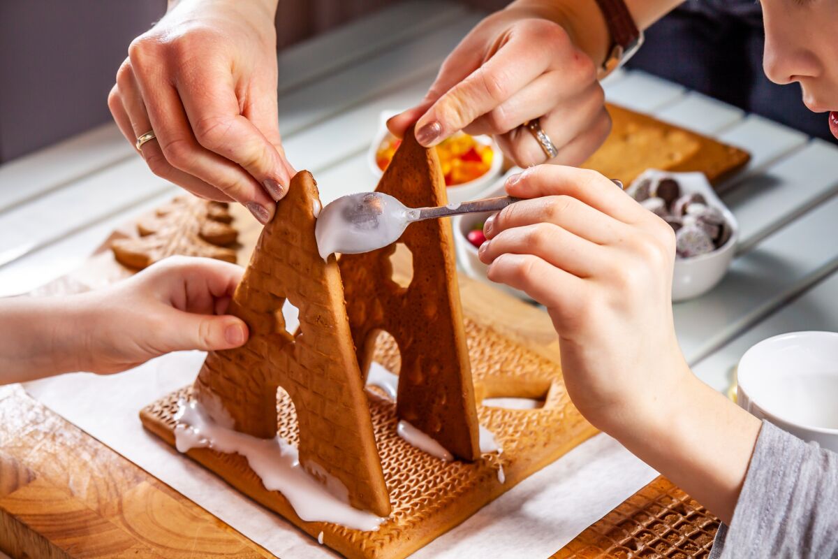 Gingerbread House Party The houses will be provided if you bring a bag of candy to share with fellow decorators, 3-4 p.m. Wednesday, Dec. 11 at the PB Library, 4275 Cass St. Advance registration required. Free. (858) 581-9934. pblibraryfriends.org