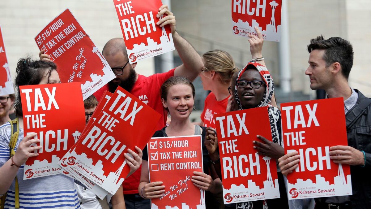 Seattle is sticking it to the rich with a tax on the wealthy — in a