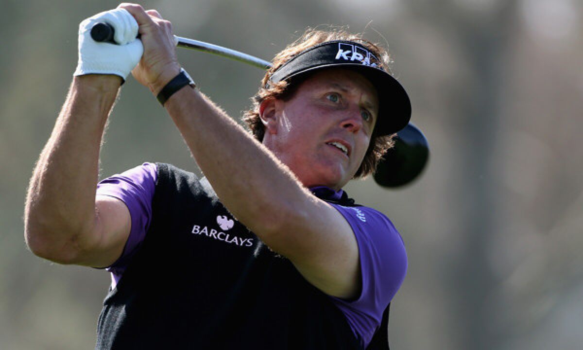 Phil Mickelson is one of seven players from the Tour's top 10 who will compete at Colonial this week.