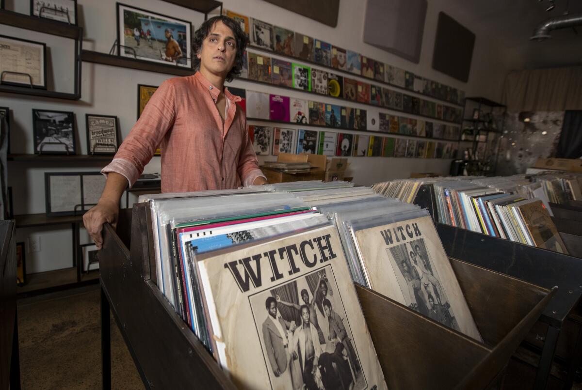 Egon Alapatt, co-founder of Rappcats record store