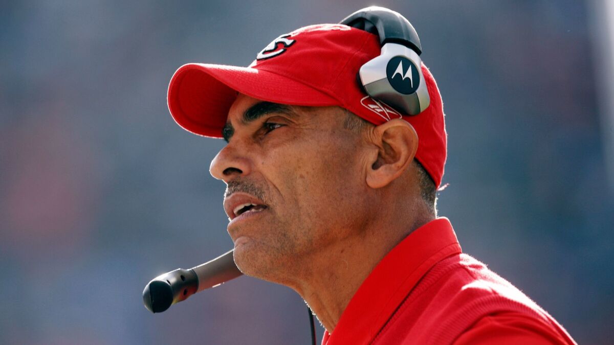Arizona State hires Herm Edwards as head coach - Los Angeles Times