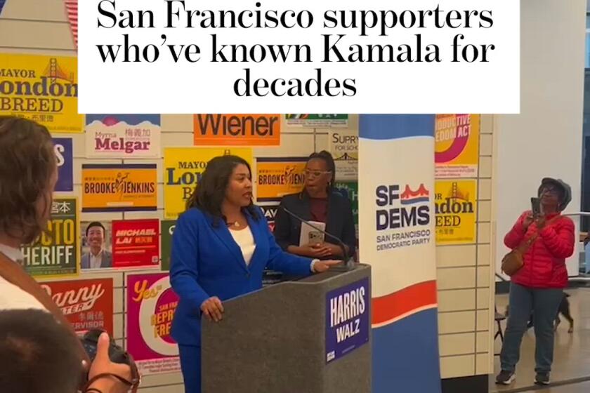 Hear from the San Francisco supporters who’ve known Kamala for decades