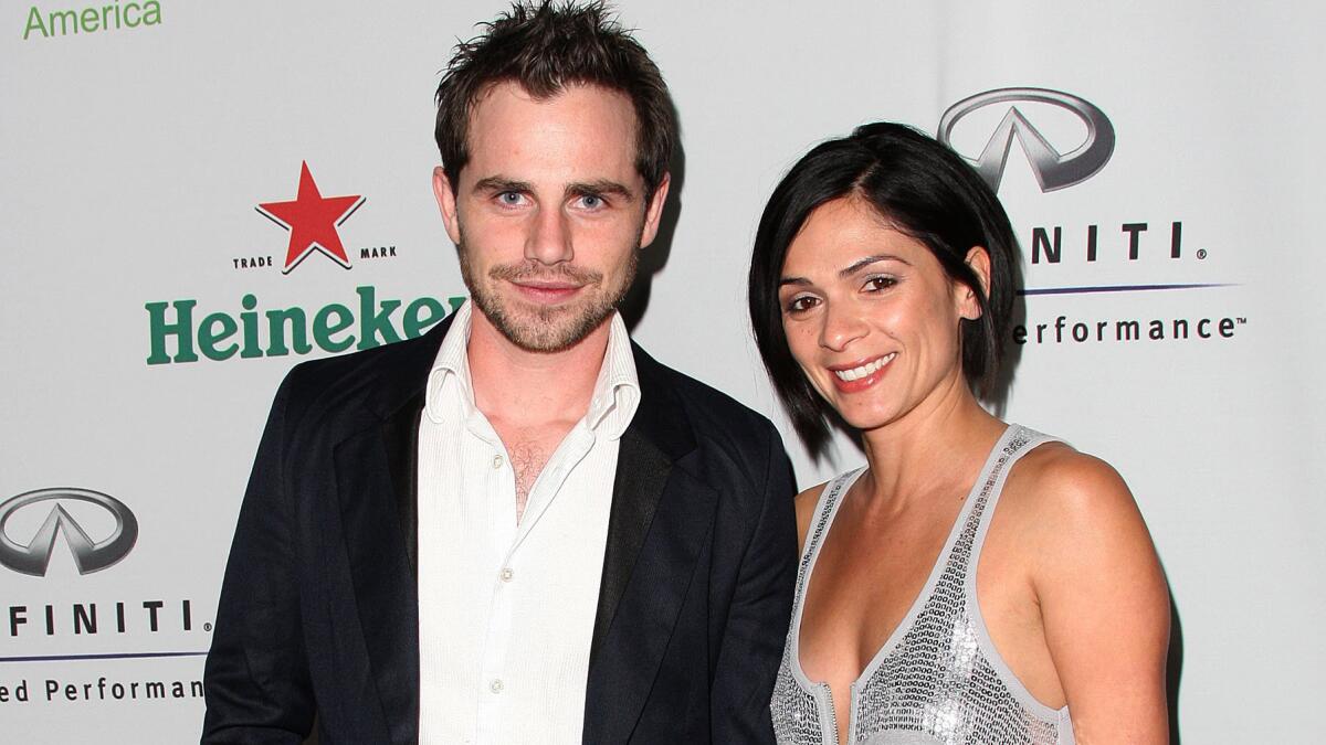 Actor Rider Strong and wife Alexandra Barreto welcomed their first child together, a baby boy, on Dec. 28, 2014.