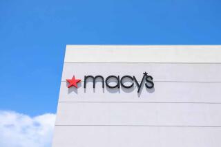 Macys Department store sign
