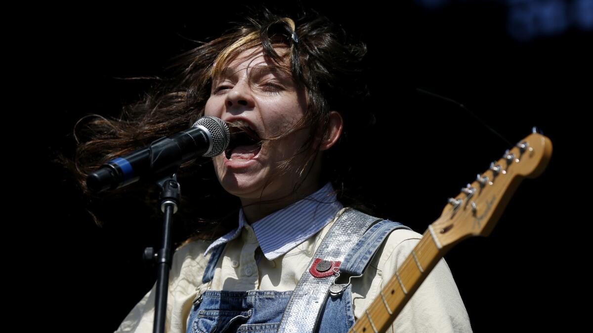 Clementine Creevy, singer and guitarist of Cherry Glazerr