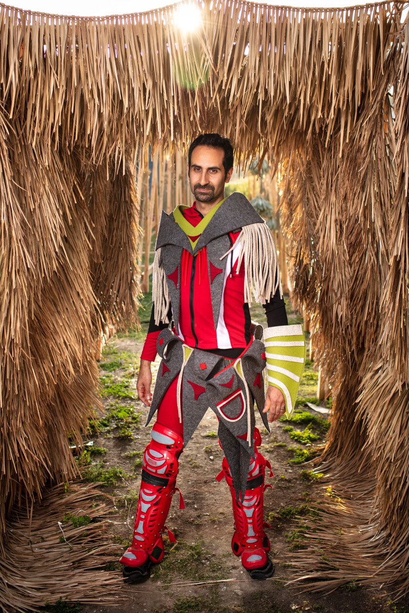 Fahad Siadat as the character Brother in “Sweet Land”