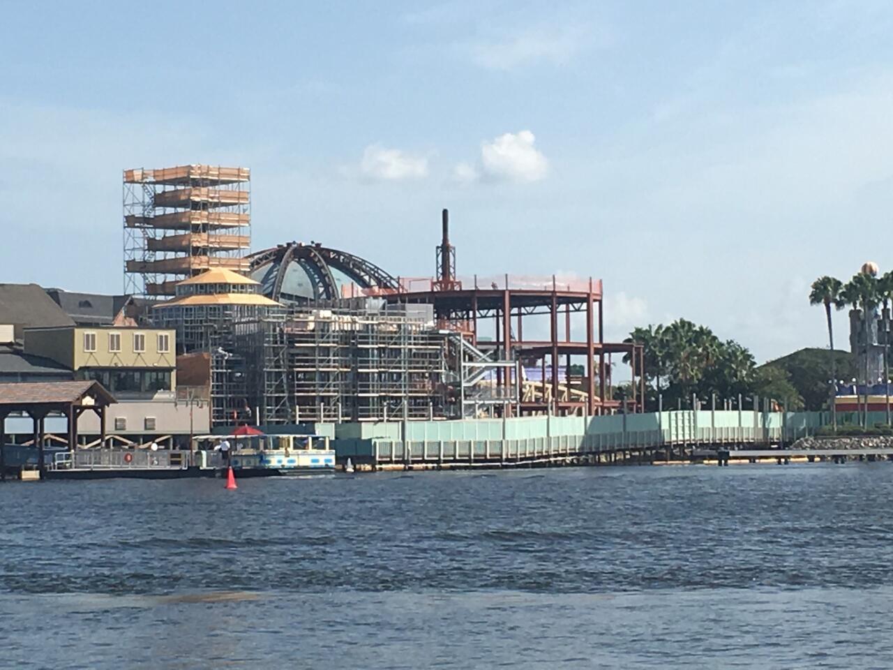 Disney Springs Construction, July 2016