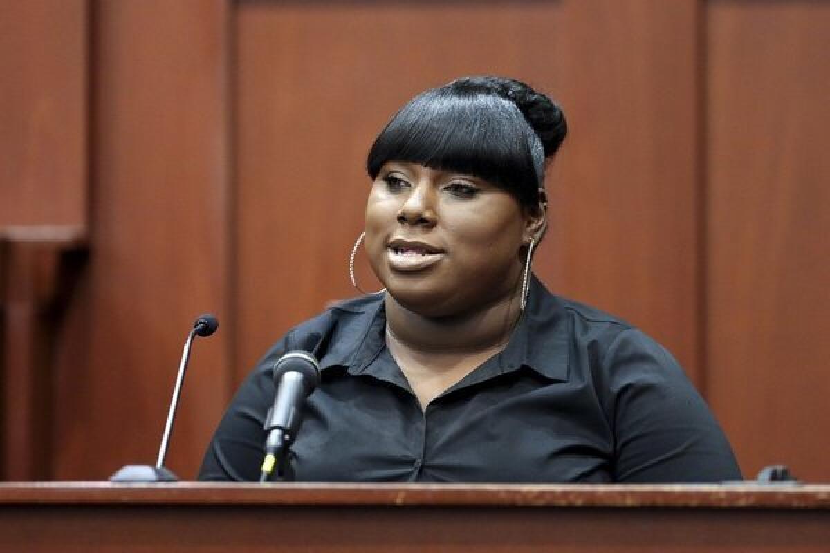 Rachel Jeantel, a friend of Trayvon Martin's, testifies at George Zimmerman's trial.