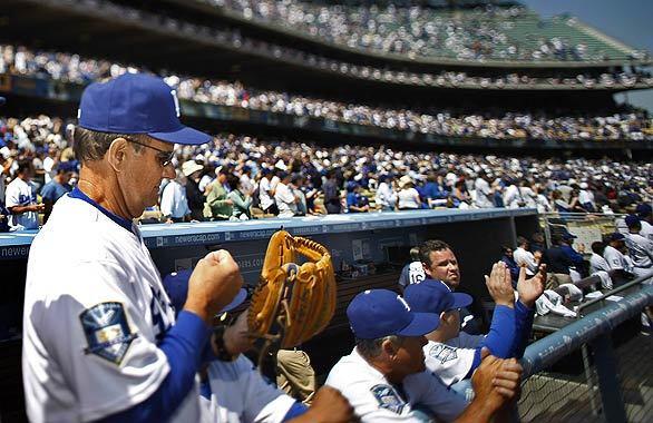 Joe Torre, Dodgers opening day