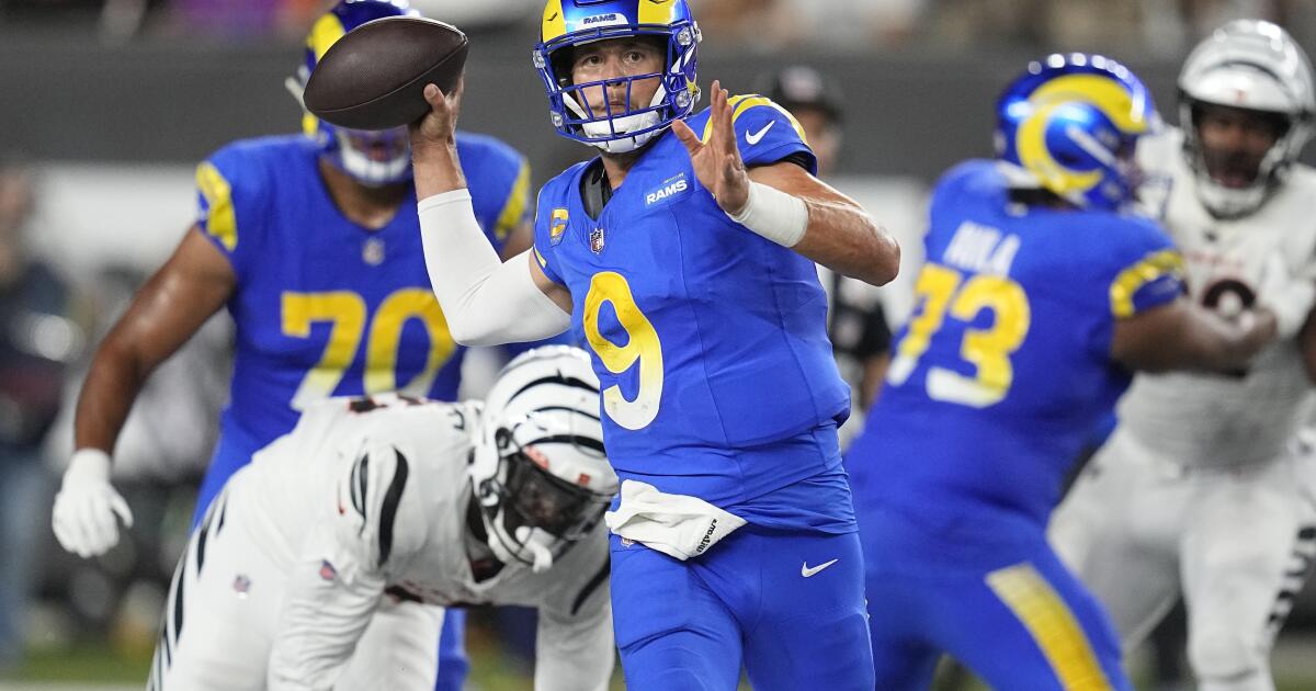 Rams' offensive line takes injury hits after allowing 7 sacks