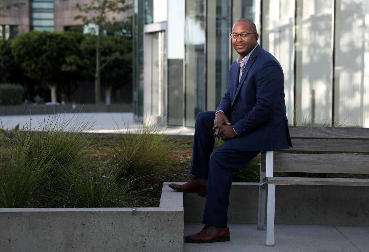 Long Beach mayor Rex Richardson