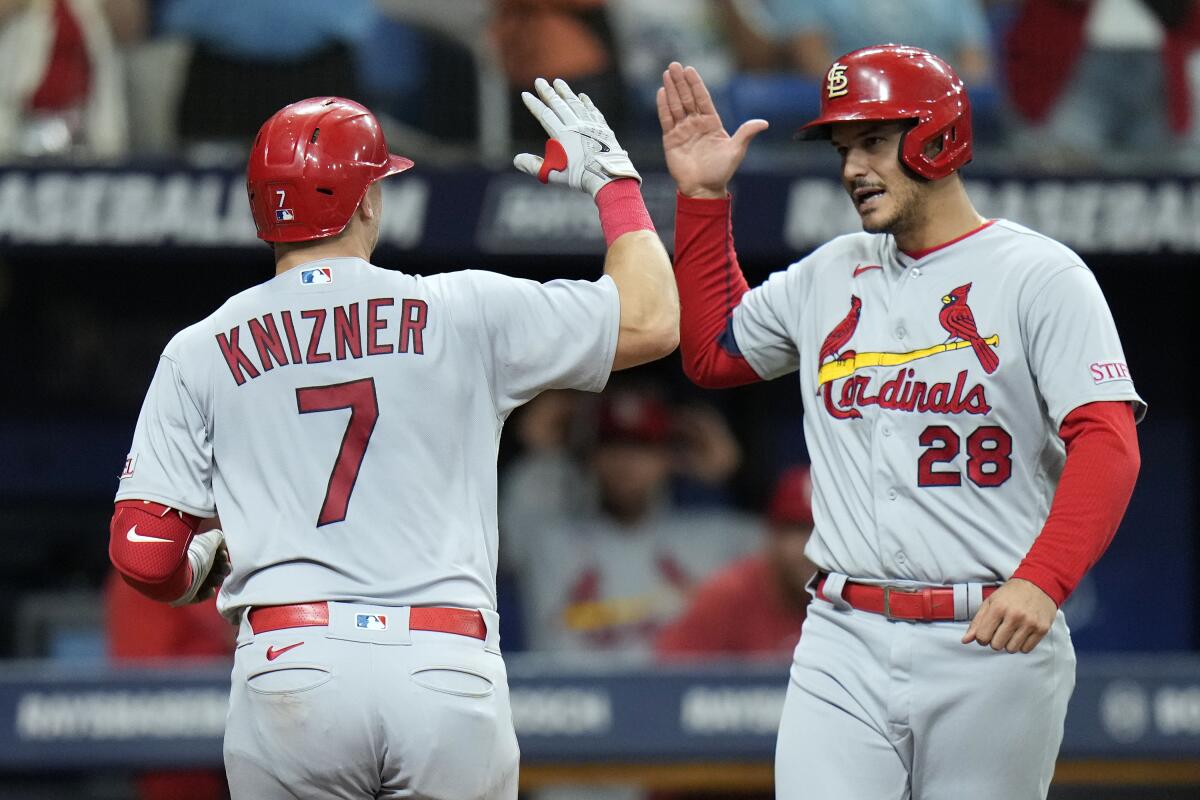 Nolan Arenado hits go-ahead home in Cardinals home opener vs