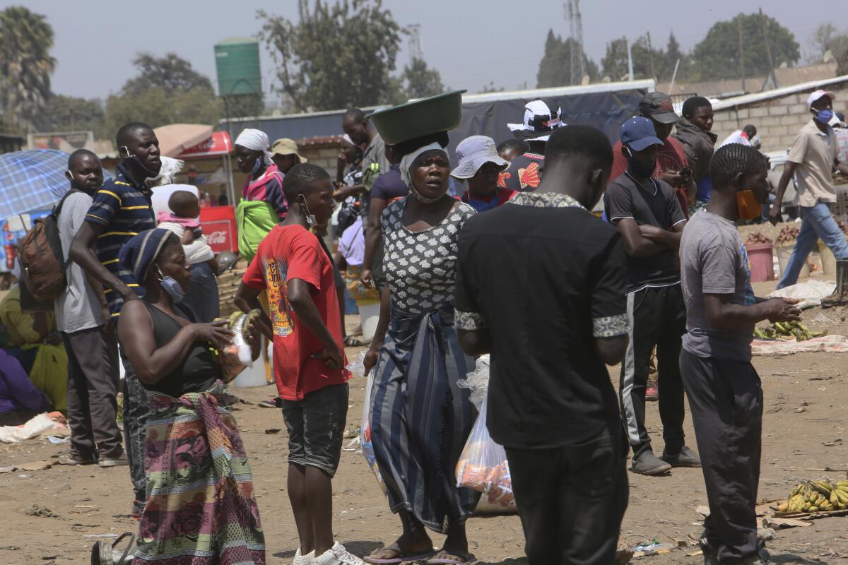 An outdoor market