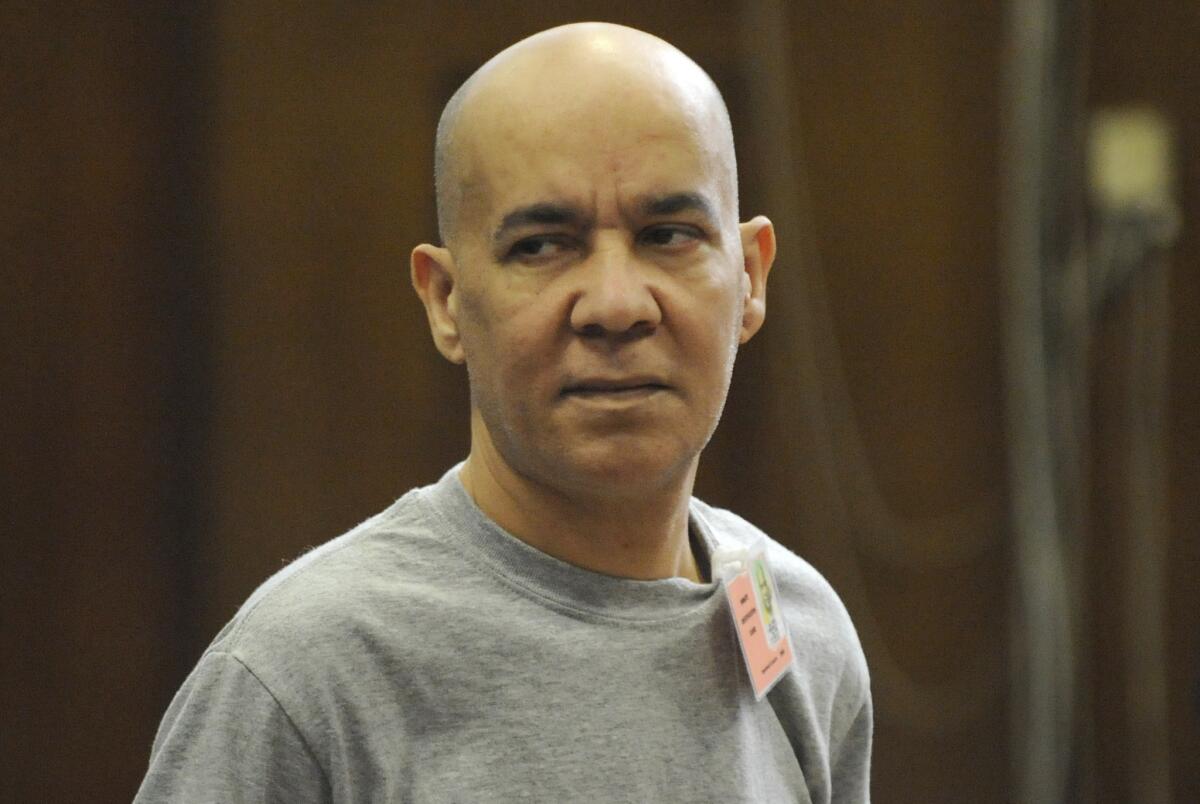 Pedro Hernandez appears in Manhattan criminal court in New York in 2012. He is charged in the death of 6-year-old Etan Patz, who disappeared on his way to a school bus stop in 1979. Three boxes of new evidence in the case have been discovered during the trial.