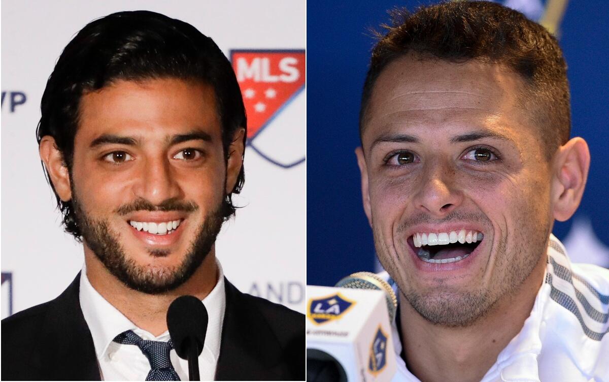 Carlos Vela, Javier “Chicharito” Hernández