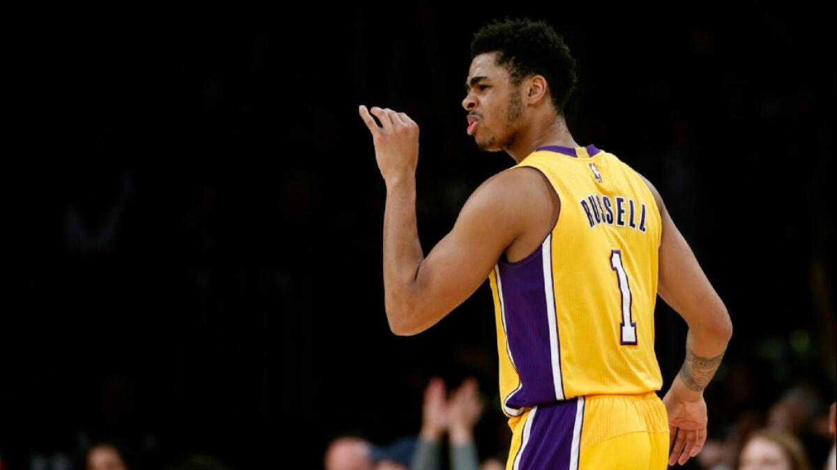Tickets to individual games to see guard D'Angelo Russell and the Lakers will go on sale Friday.