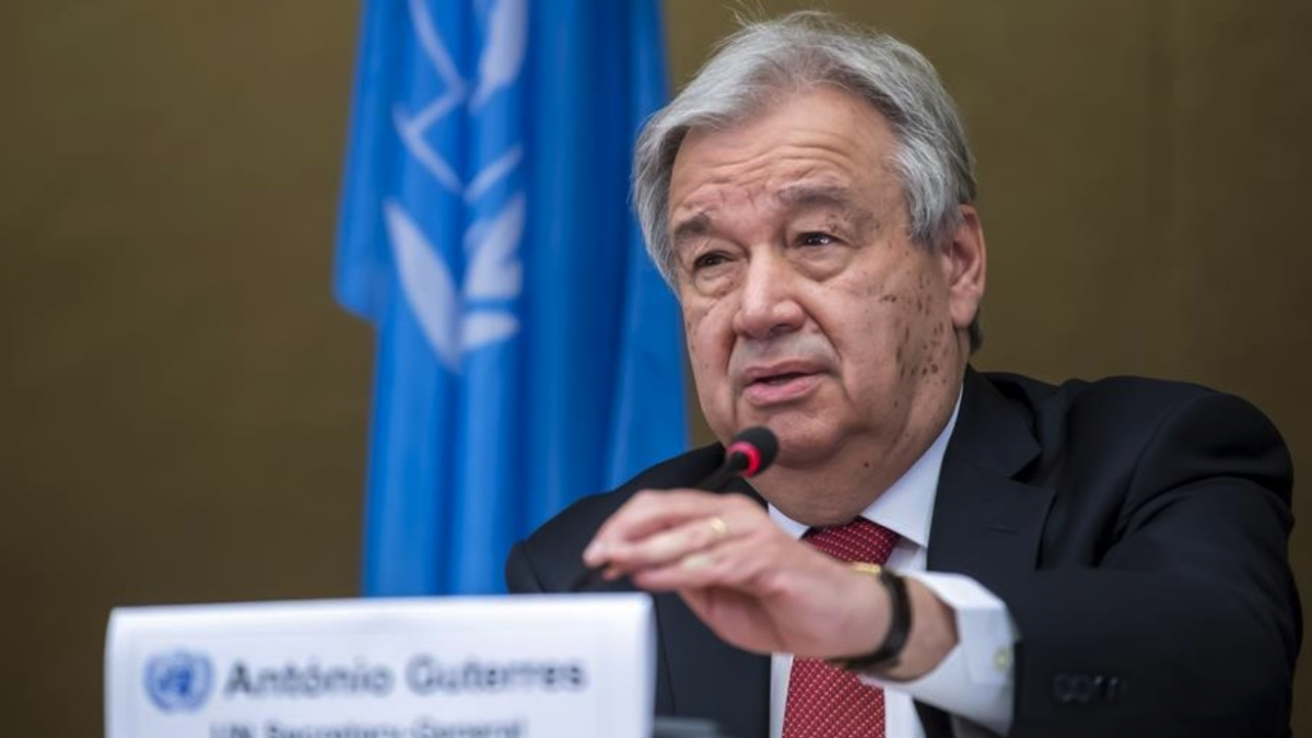 António Guterres, secretario General de la ONU, se refirió a la crisis en El Salvador.