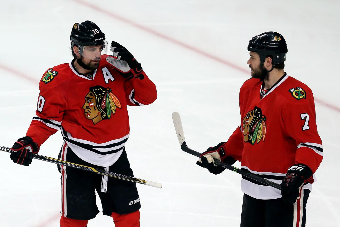 Patrick Sharp, Brent Seabrook