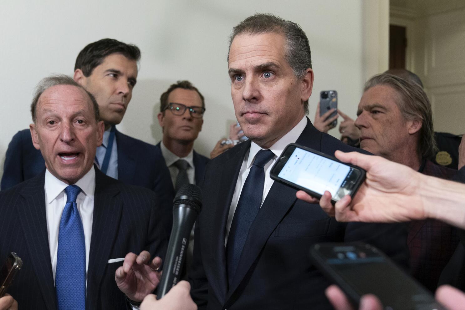 Hunter Biden Tells Congress He'll Testify Publicly, Setting Up a