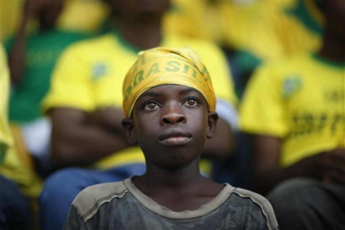 Brazil bring cheer to Haiti