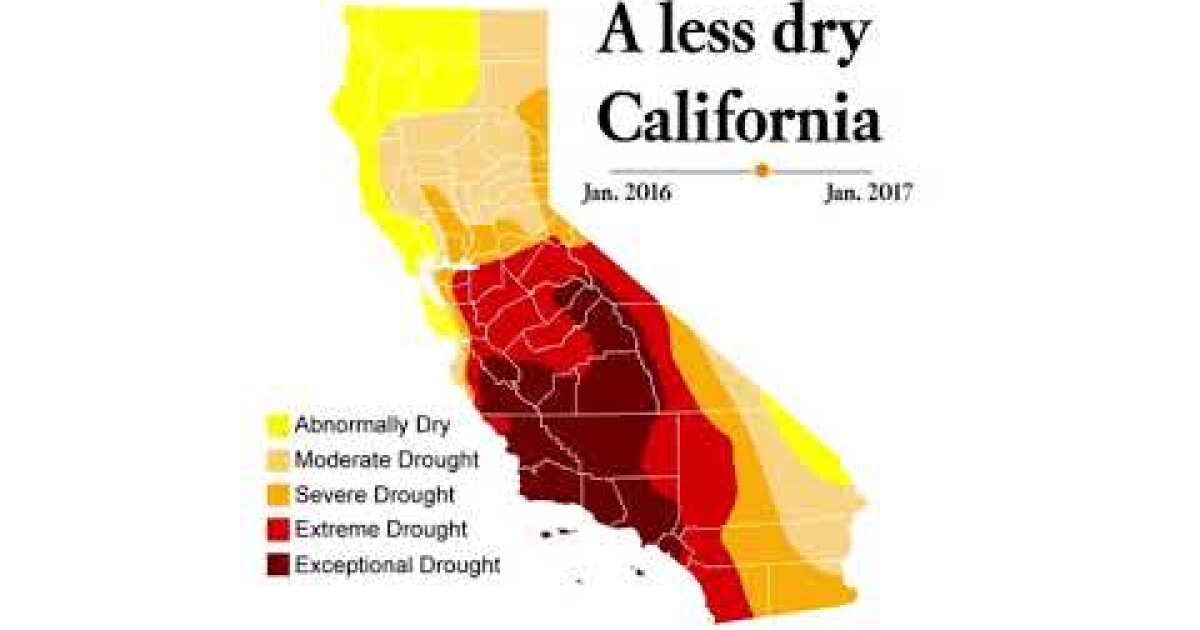 Call it the Southern California drought. Rain and snow end Northern