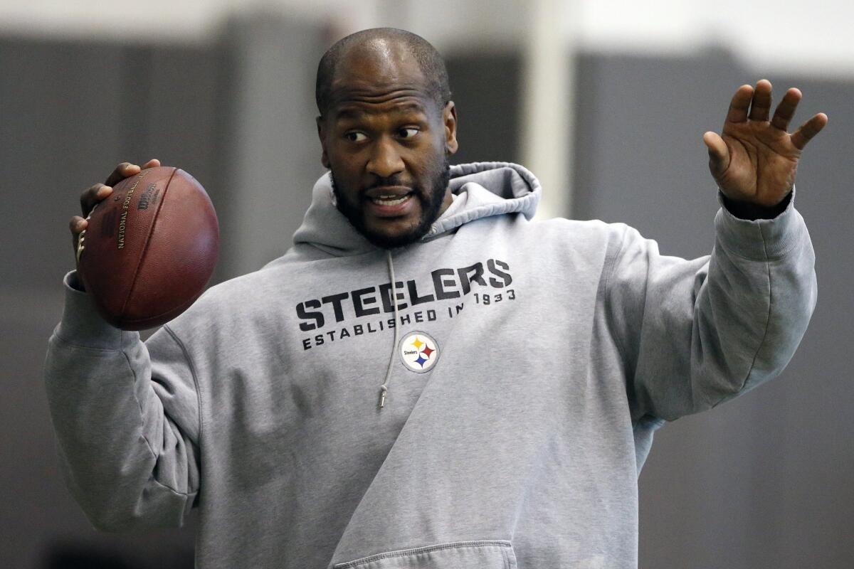 Pittsburgh linebacker James Harrison is one of four players the NFL wants to interview about recent PED allegations.