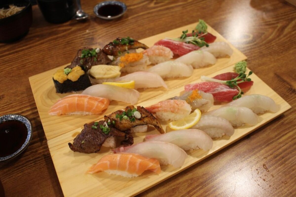 Haru Sushi's food is made to order.