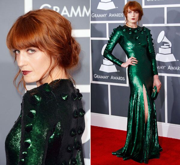 Florence Welch in custom Givenchy.