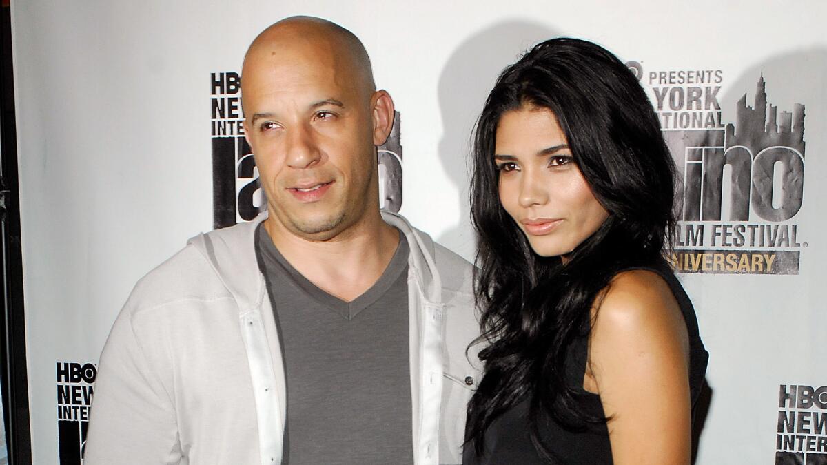 Vin Diesel and Paloma Jimenez attend the New York International Latino Film Festival on July 29, 2009.