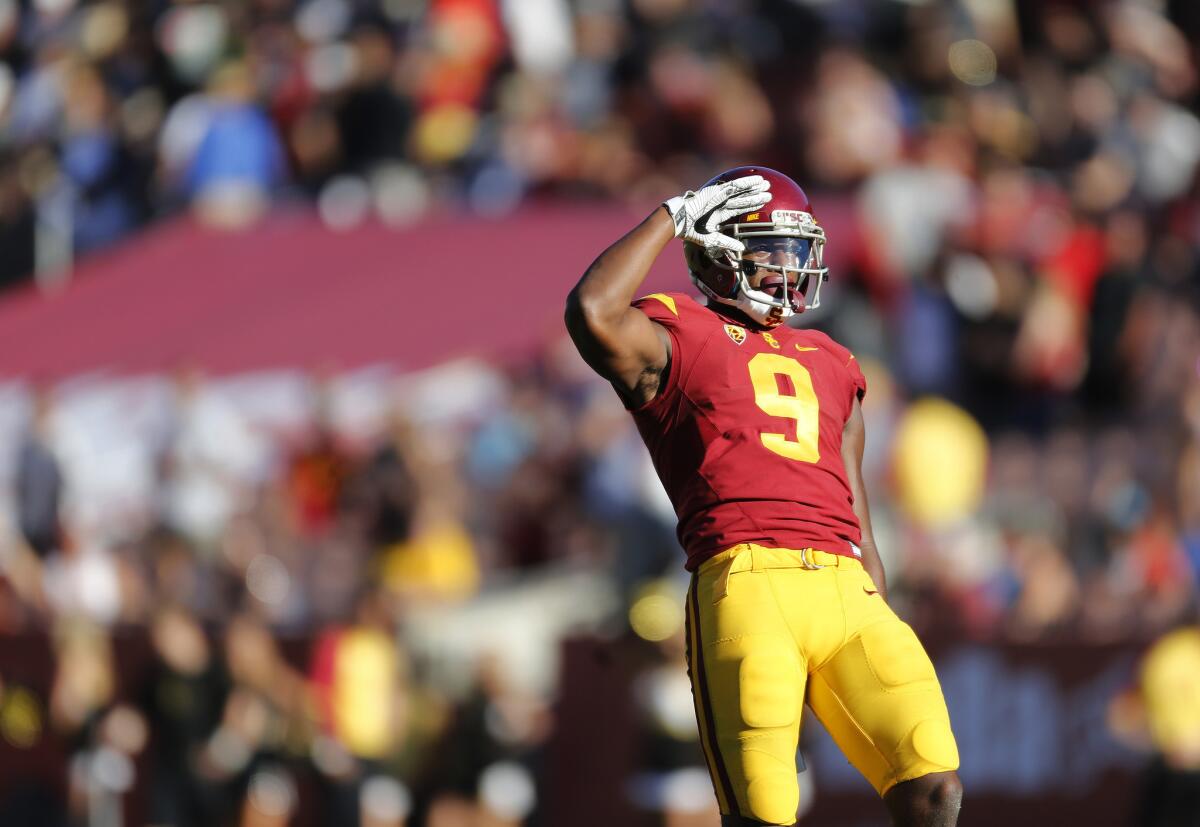 USC receiver JuJu Smith-Schuster says he is not passing up the Rose Bowl game.