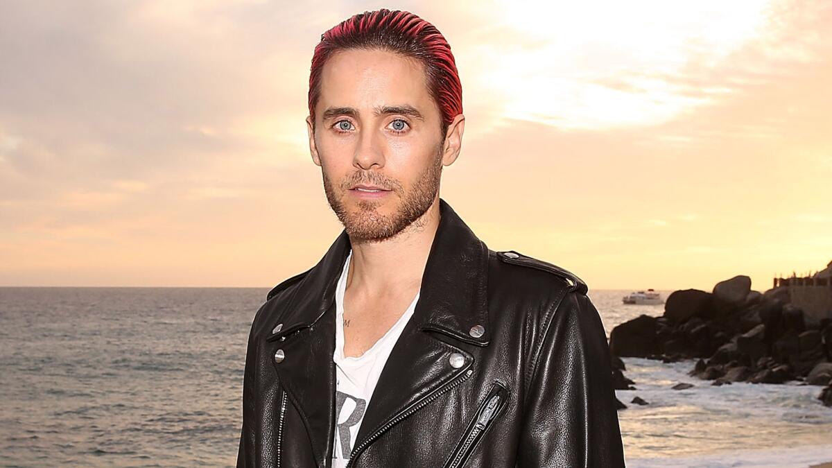 Jared Leto attends the Los Cabos International Film Festival opening-night gala in Cabo San Lucas, Mexico, on Nov. 11.