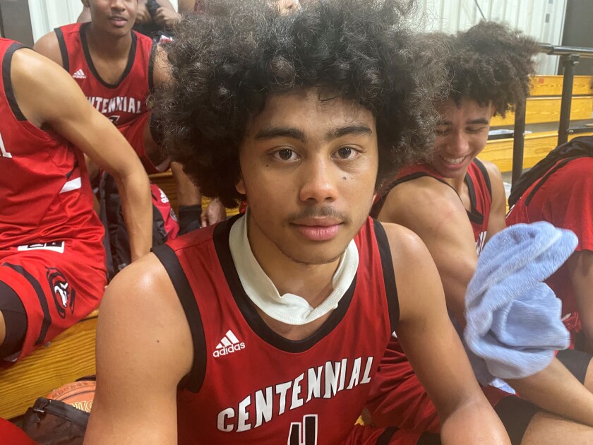 Corona Centennial's Kylan Boswell scored 29 points Monday night and made a three-pointer at the buzzer in regulation.