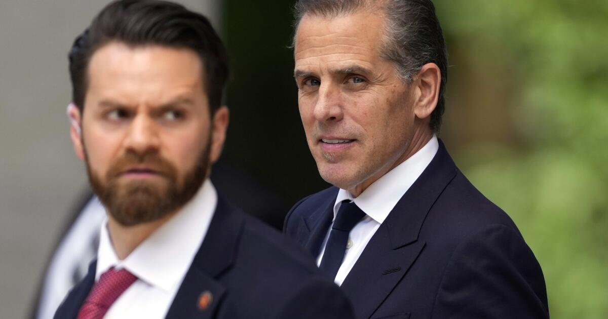 Memleket jürisi Hunter Biden'ın kaderine karar veriyor: 'Bu davayı bitirmenin zamanı geldi'