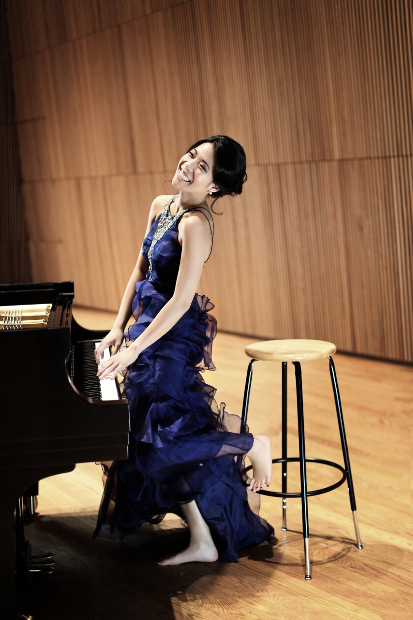 Pianist Joyce Yang says her La Jolla host, Vivian Lim, has become one of her closest friends.