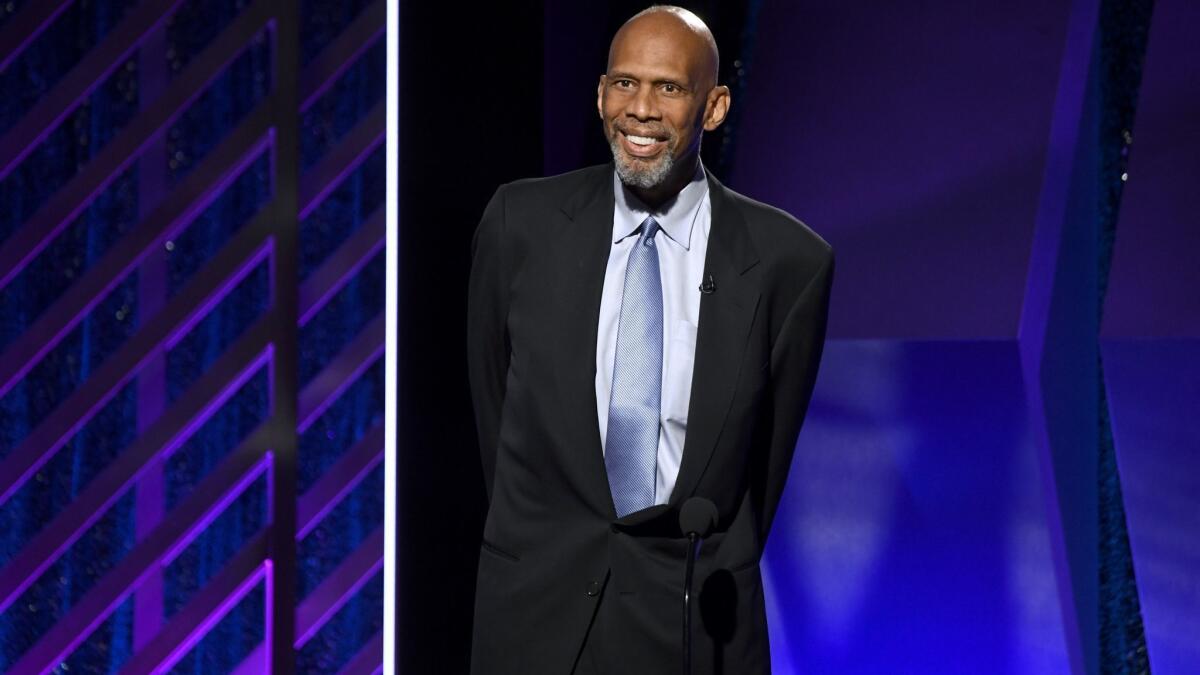 Former Laker Kareem Abdul-Jabbar is auctioning off four of his five Lakers championship rings and hundreds of items of personal memorabilia to help fund his charity.