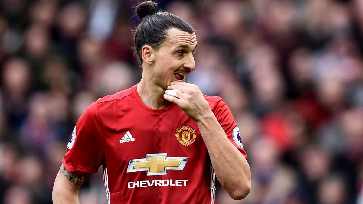 Zlatan Ibrahimovic, who is recovering from a knee injury, said to expect a "huge announcement soon" regarding his playing future.