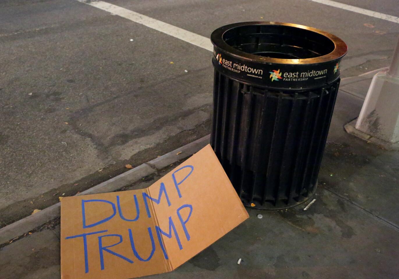 Donald Trump protests