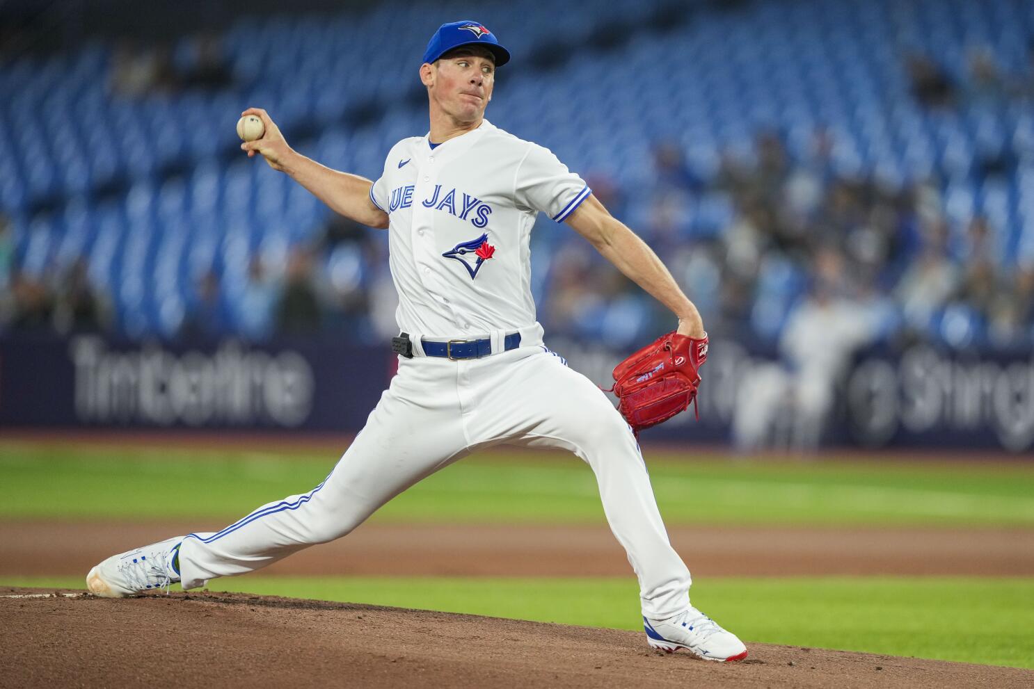 Josh Allen Throws First Pitch at Blue Jays Game