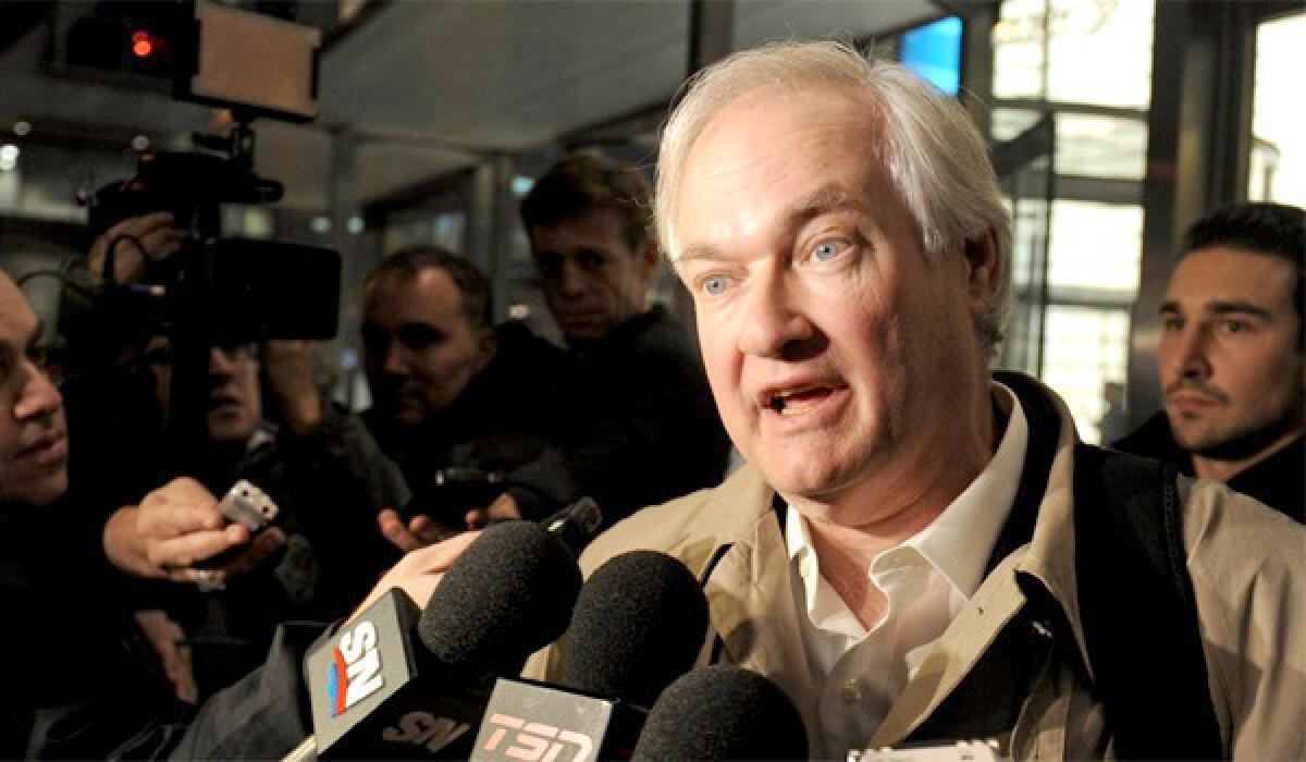 Donald Fehr, executive director of the NHL Players' Assn., says the NHL's decision to partner with the You Can Play project which fights homophobia and advocates for the inclusion of LGBT athletes in sports was "the right thing to do."