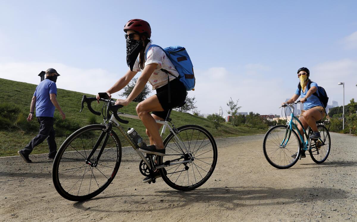 Self-guided bicycle tour through LA State Historic Park