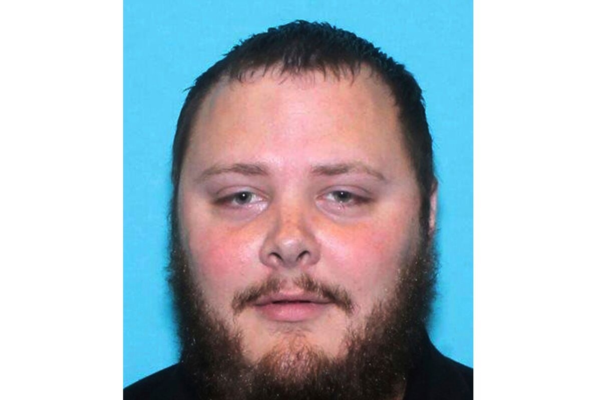 FILE - This undated file photo provided by the Texas Department of Public Safety shows Devin Patrick Kelley. The U.S. Air Force must pay more than $230 million in damages to survivors and victims’ families of a 2017 Texas church massacre for failing to flag a conviction that might have kept the gunman, Kelley, from legally buying the weapon used in the shooting, a federal judge ruled, Monday, Feb. 7, 2022. (Texas Department of Public Safety via AP, File)